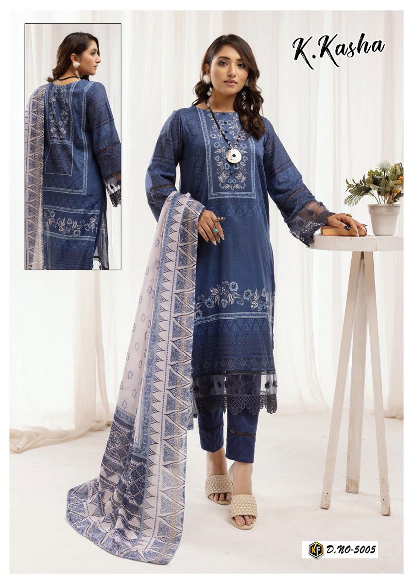 Kevak K Kasha Vol 5 Pakistani Readymade Suits Catalog
